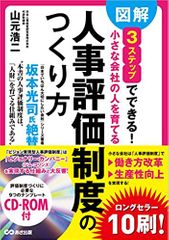図解 3ステップでできる 小さな会社の人を育てる「人事評価制度」のつくり方 CD-ROM付