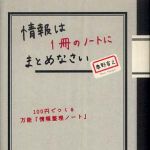 新刊ラジオ第483回 「情報は１冊のノートにまとめなさい―１００円でつくる万能「情報整理ノート」」